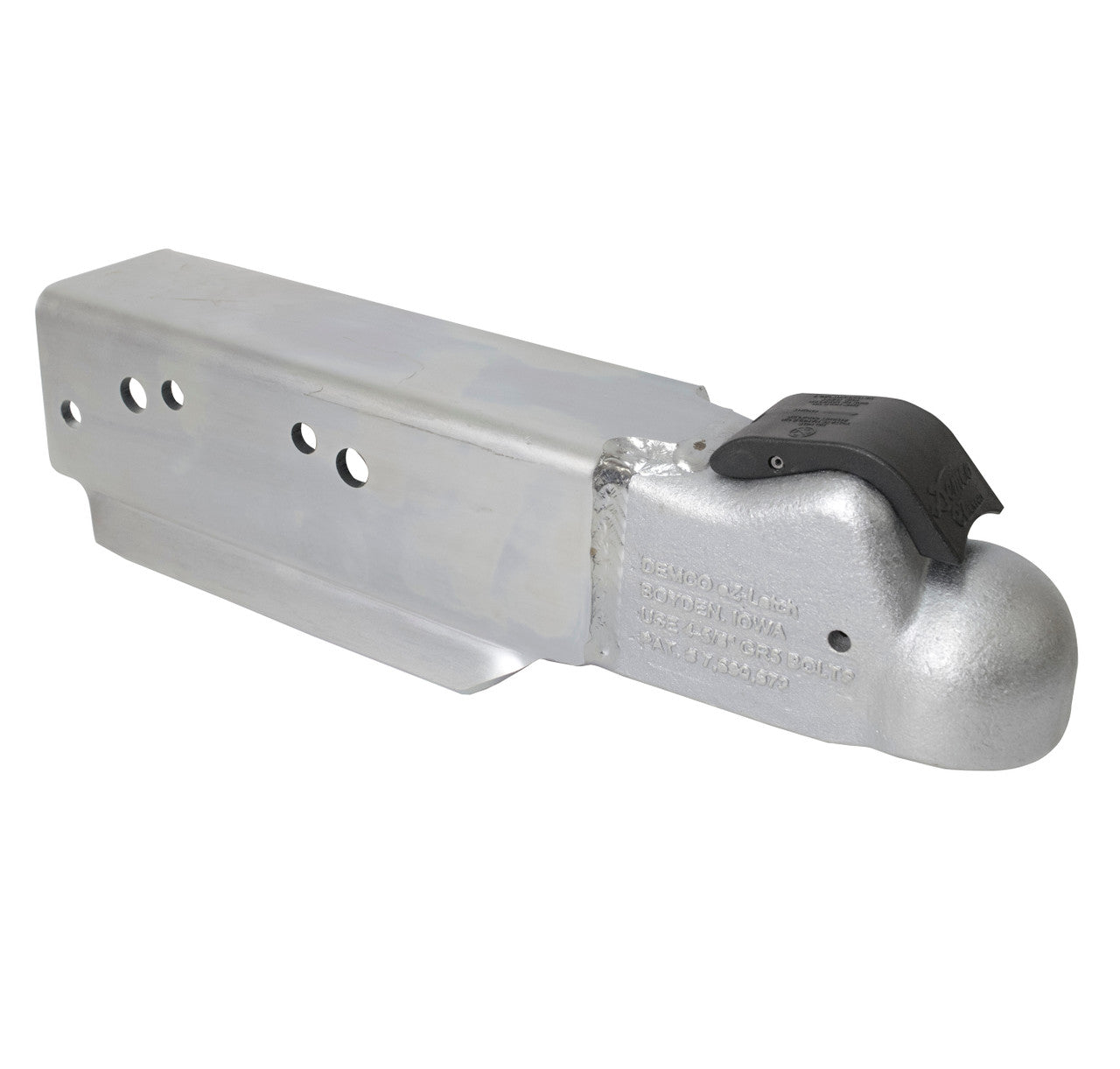 Demco Channel Tongue Trailer Coupler - Zinc - 2-5/16" Ball - 3" Channel - Bolt On - 21K