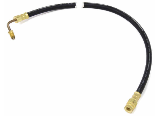 Kodiak Hydraulic Brake Hose - FIF and 90-Degree Male Fittings w/ Stainless Flares - 1.5'