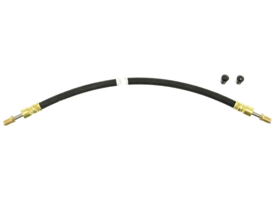 Hydraulic Brake Hose - 3/16" Male Fittings w/ Stainless Flares - 1/8" ID - 1'