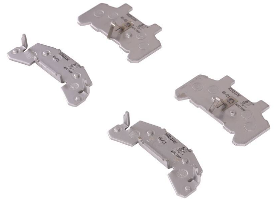 Kodiak Ceramic Brake Pads w/Stainless Steel Backing Plate - 3,500 lbs to 6,000 lbs