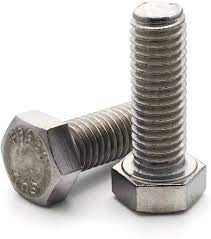 18-8 SS HEX HEAD CAP SCREW FULL THREAD UNC 3/8"-16 x 1-1/8"