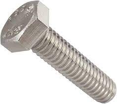 18-8 SS HEX HEAD CAP SCREW FULL THREAD UNC 1/2"-13 x 1-1/2"
