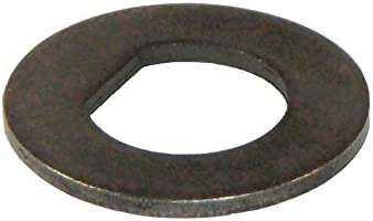 Trailer Axle D Washer for 1" Spindles with Flat Spot