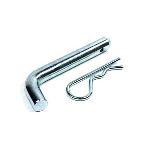 1/2 inch Standard Hitch Pin with Clip for Securing Ball Mount