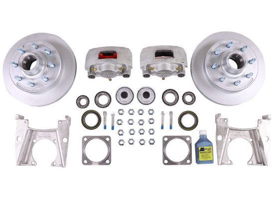 Kodiak Disc Brakes - 13" Hub/Rotor - 8 on 6-1/2 - Dacromet - 8K - Oil - AL-KO/Quality