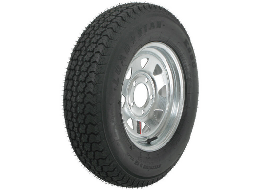 Load Star Boat Trailer Tire with Galvanized 5 lug Wheel ST175/80D13 B/5H