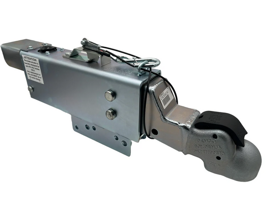 Demco Hydraulic Brake Actuator w Drop and Electric Lockout - Disc - Zinc - 2-5/16" Ball - 12.5K